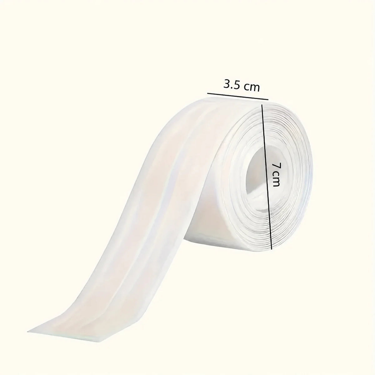 Cinta selladora autoadhesiva impermeable de 5 m para baño, cocina y bordes