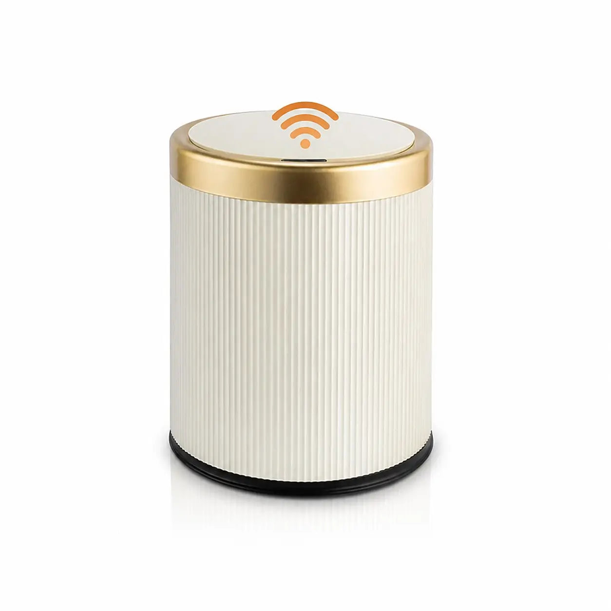 Basurero compacto inteligente con sensor de movimiento impermeable, bolsa oculta y patas desmontables para uso diario en sala, baño, recámara u oficina