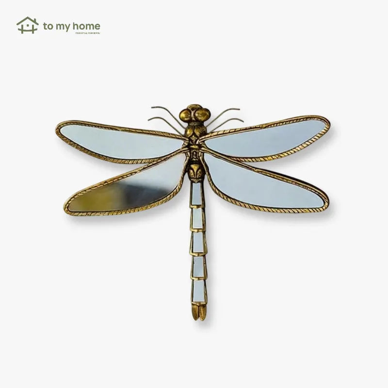 Decoración de pared libélula creativa para sala o cuarto, arte moderno, ligera, elegante y fácil de instalar, aporta estilo y sofisticación a cualquier ambiente
