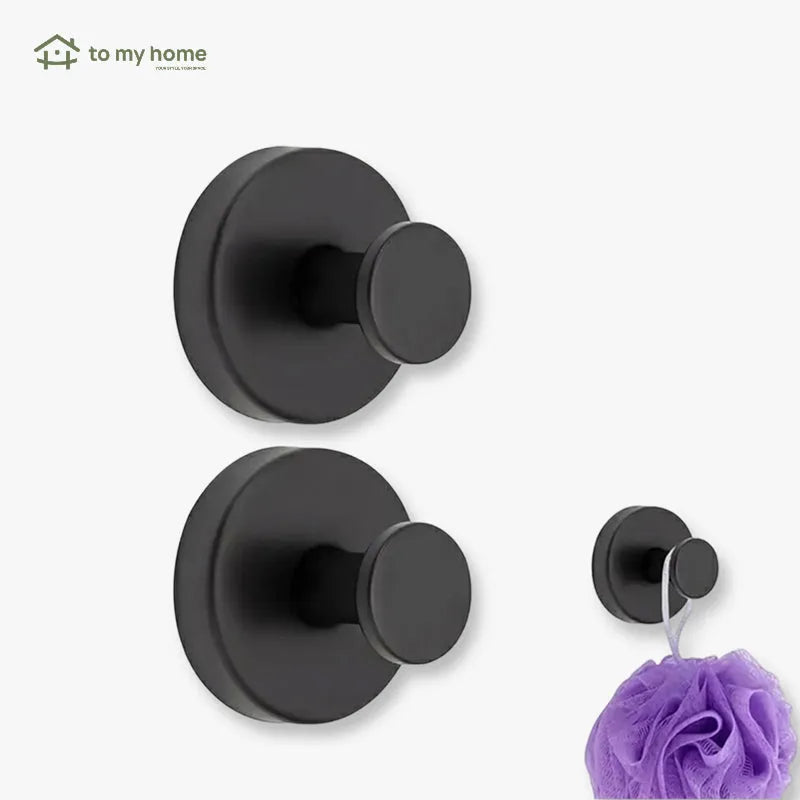 Kit 2 ganchos de pared con ventosa de alta adherencia, impermeables, reutilizables, resistentes, sin perforación, ideal para baño, cocina u organización de artículos