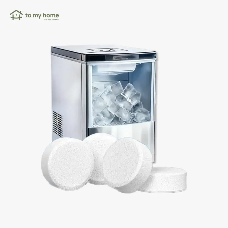 Limpiador en tabletas para máquina de hielo, 24 unidades activas que eliminan sarro de manera segura y eficaz, garantizando hielo puro y limpio