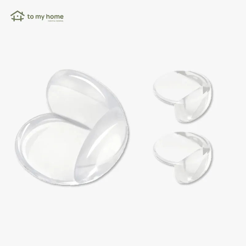 Juego de 16 protectores de esquinas transparentes y redondos para bordes afilados de muebles y mesas, seguridad discreta y protección infantil efectiva