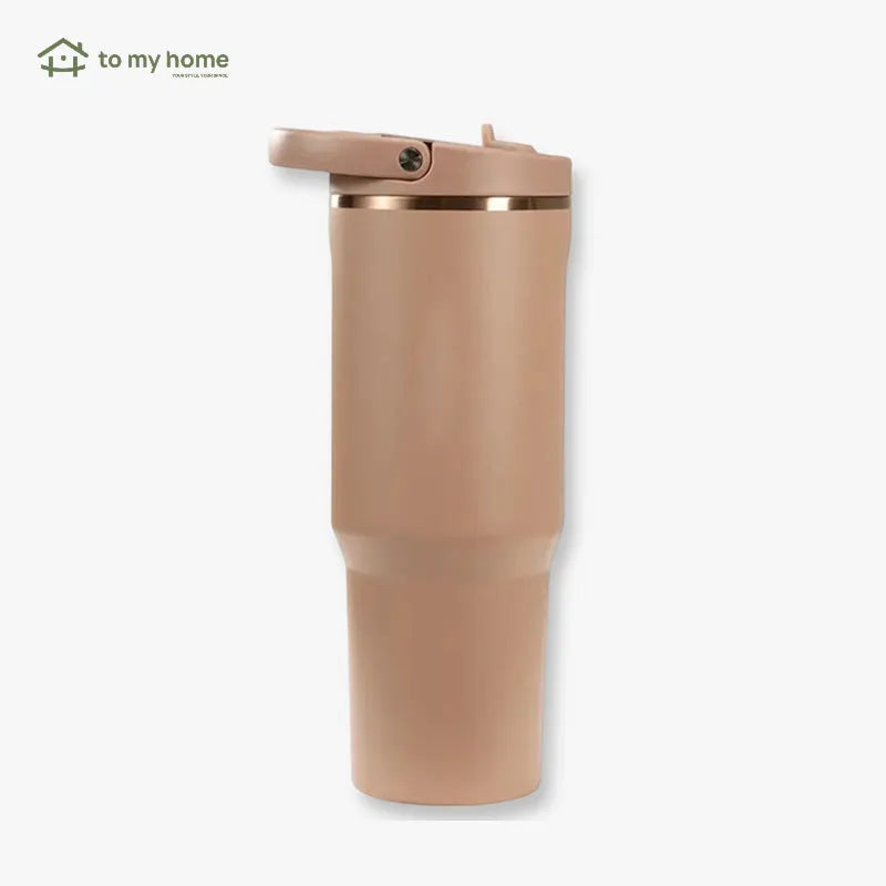 Botella de agua portátil a prueba de fugas, tapa tipo flip, asa de transporte, ideal para gimnasio, viajes o uso diario, hidratación activa asegurada