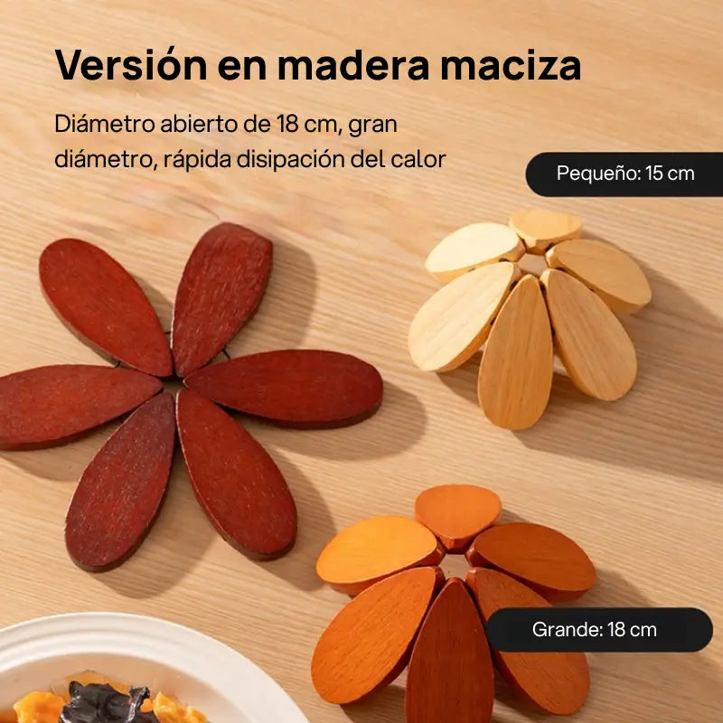 Posavasos de madera maciza en forma de árbol de Navidad, creativo y funcional, protege del calor, resistente, decorativo y perfecto para uso en hogar y oficina