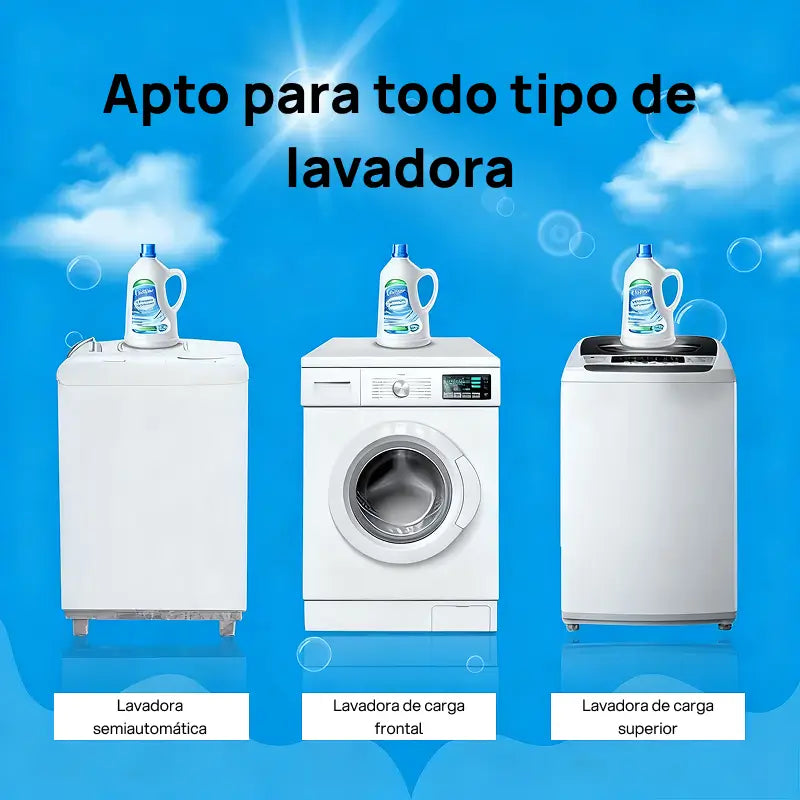 Limpiador en tabletas para lavadora, 12 unidades para limpieza profunda, seguro para fosas sépticas, eliminación de residuos y desinfección completa