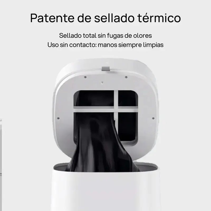 Bote de basura automático con sensor de movimiento, para desecho higiénico sin contacto en sala, cocina, baño o dormitorio, tecnología conveniente