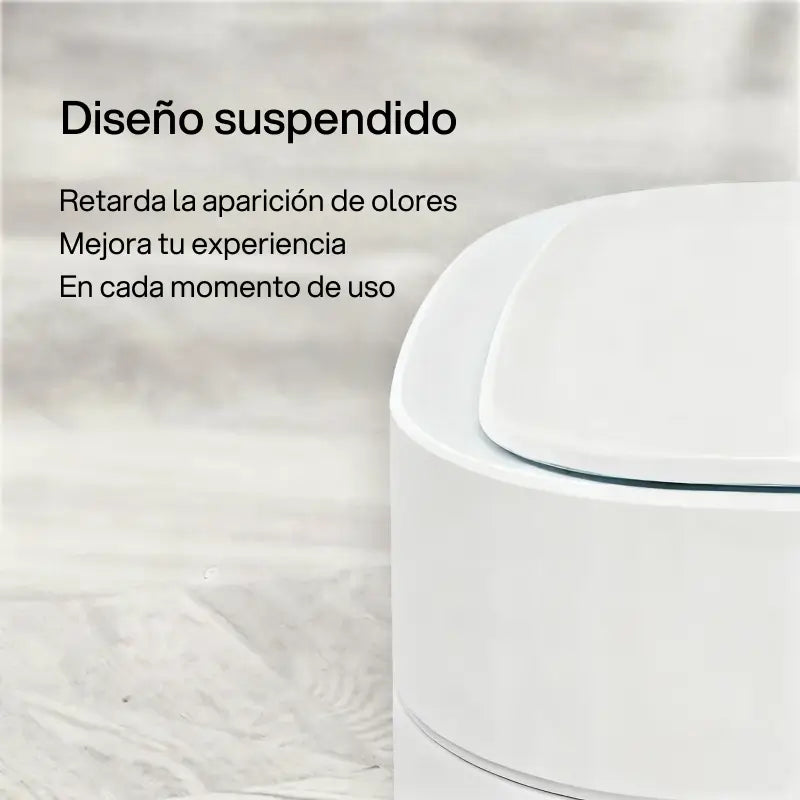 Bote de basura automático con sensor de movimiento, para desecho higiénico sin contacto en sala, cocina, baño o dormitorio, tecnología conveniente