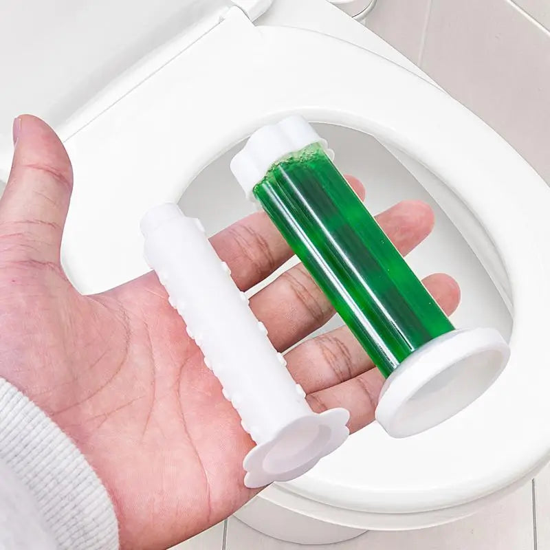 Gel de limpieza 6 en 1 para inodoro con aromatizador y desodorizante efectivo, fragancia duradera y frescura prolongada para baño impecable