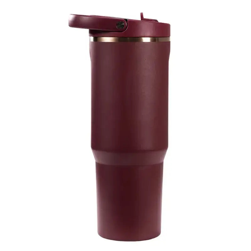 Botella de agua portátil a prueba de fugas, tapa tipo flip, asa de transporte, ideal para gimnasio, viajes o uso diario, hidratación activa asegurada