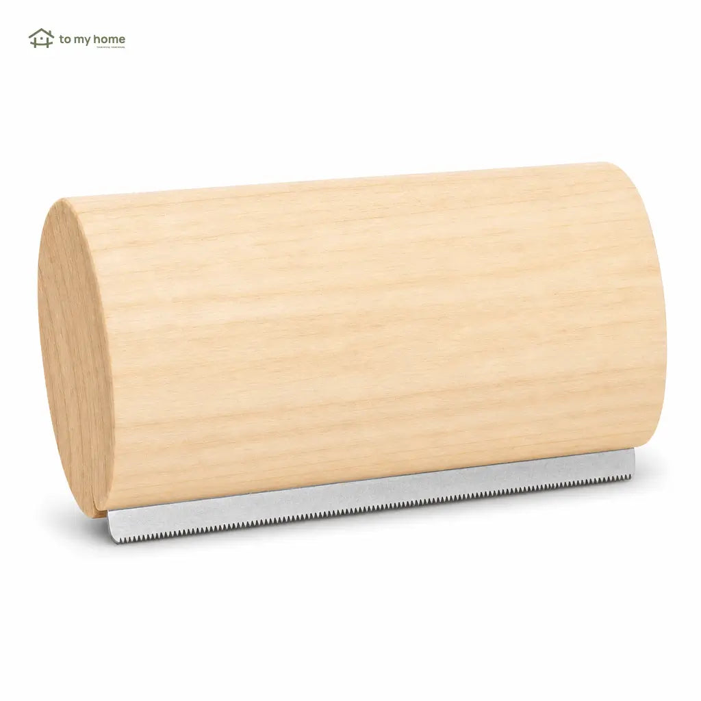 Cepillo deslanador para perros y gatos de 15 cm con mango de madera, ideal para pelo suelto en casa