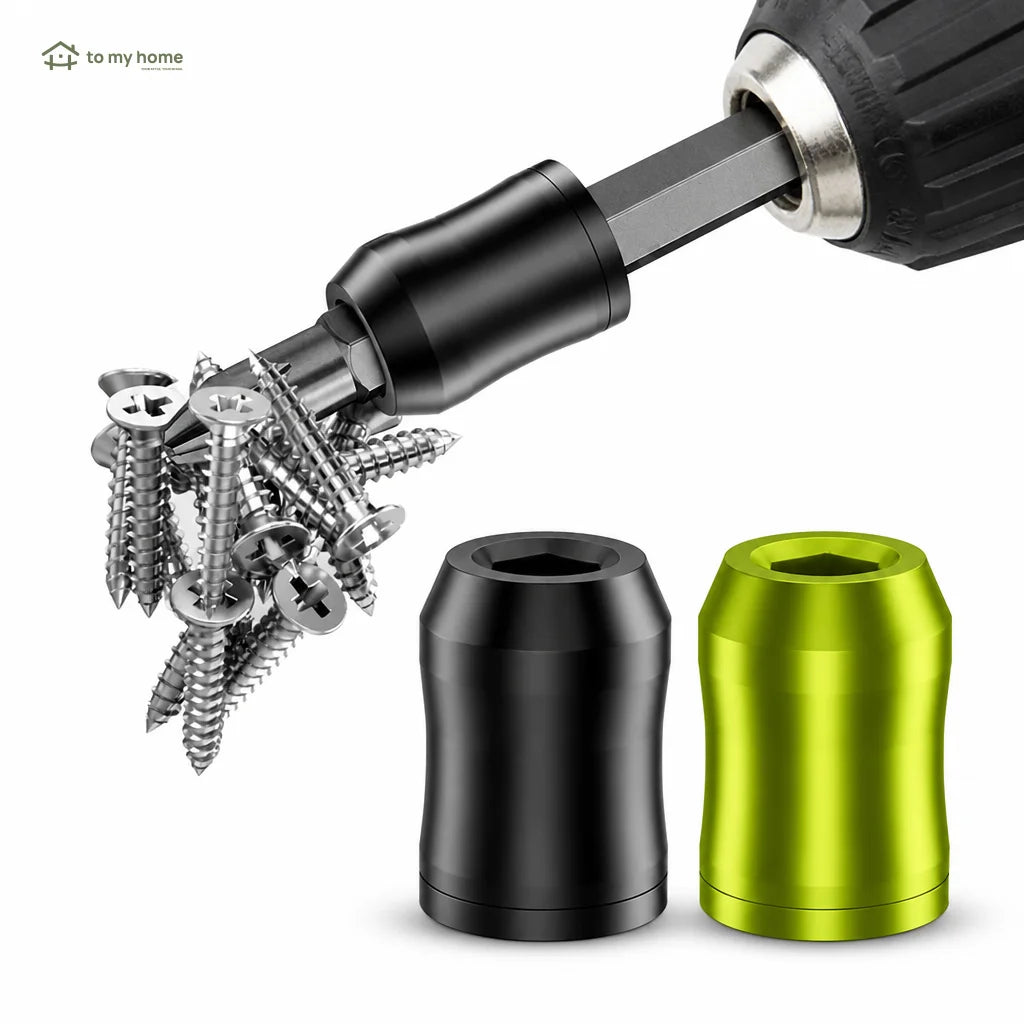 Sujetador magnético removible para tornillos 1/4 6.35 mm, accesorio universal de taladro para construcción, autos y electrónica con puntas hexagonales estándar