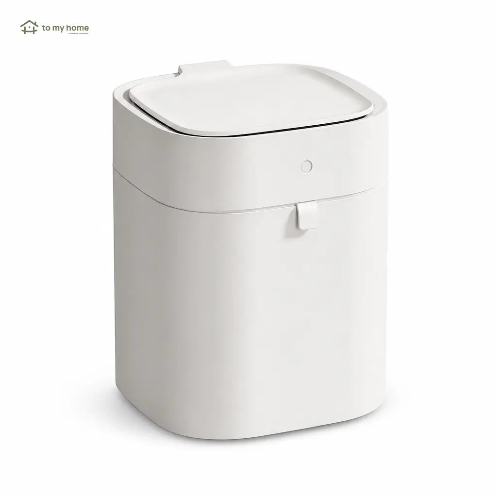 Bote de basura inteligente 13.5 L con sensor infrarrojo y sellado automático para baño, cocina, recámara u oficina sin tocar la tapa