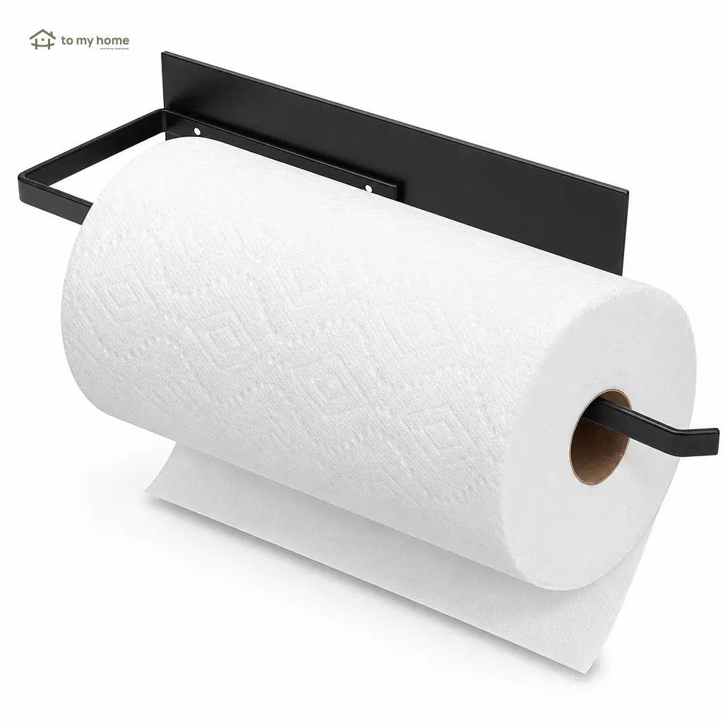 Portarrollos magnético de acero inoxidable para toallas de papel, organizador ajustable para refri, cocina, baño y asador en superficies metálicas resistentes