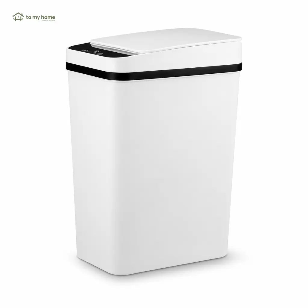 Bote de basura automático 12 L con sensor infrarrojo y tapa hermética para cocina, baño, recámara u oficina en casa