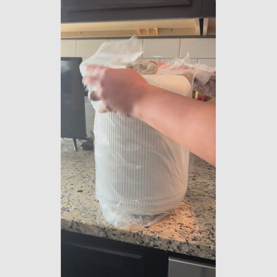 Basura inteligente automática con sensor de movimiento, diseño nórdico moderno, impermeable, ahorro de espacio, mantiene higiene en cocina, baño, oficina o habitación