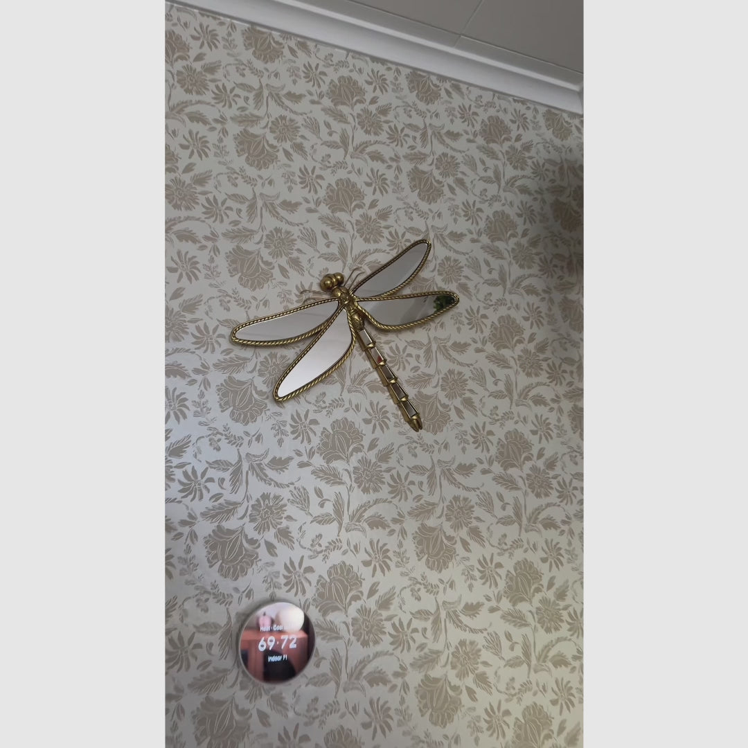 Decoración de pared libélula creativa para sala o cuarto, arte moderno, ligera, elegante y fácil de instalar, aporta estilo y sofisticación a cualquier ambiente