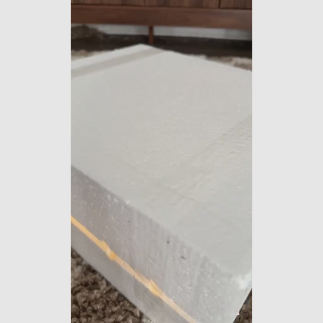 Colección BFF de 5 árboles decorativos de vidrio mercurio iluminados, perfectos para decoración elegante, sofisticada y ambiente moderno en interiores