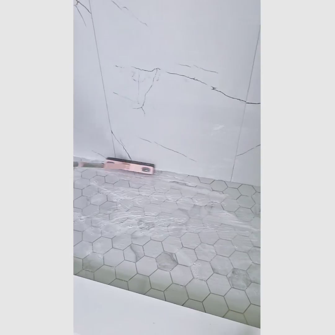 Cepillo limpiador 360° con mango ajustable de acero para pisos, juntas y esquinas