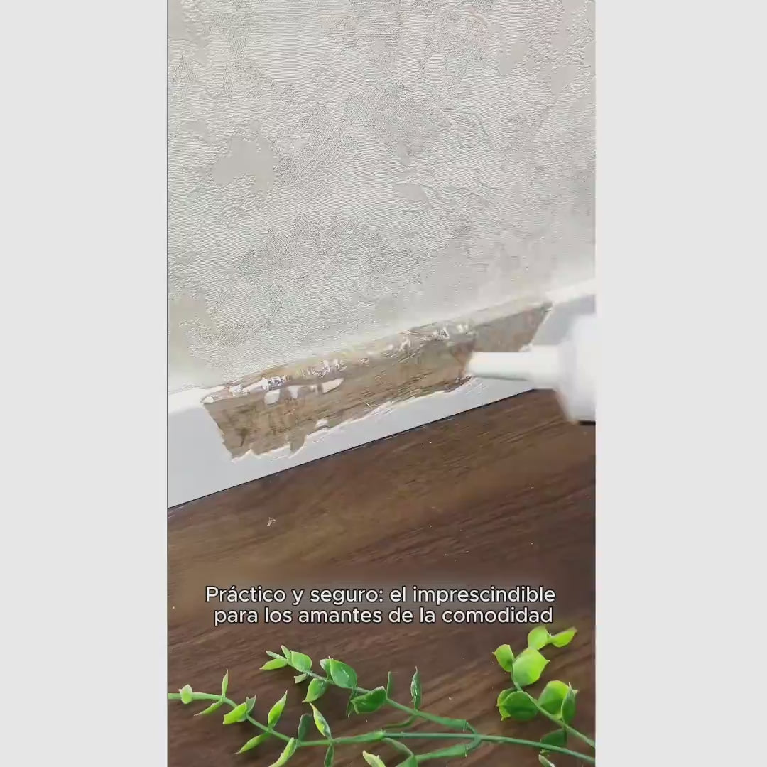 Pasta blanca resanadora 250 g autoadhesiva e impermeable para reparar daños, manchas y descascarado en paredes interiores de tablaroca y concreto