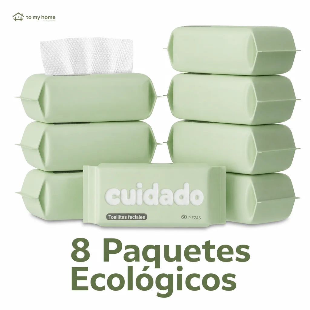 Toallitas faciales desechables hipoalergénicas sin fragancia, absorbentes y biodegradables, para skincare, retirar maquillaje y uso húmedo o seco en rutina diaria