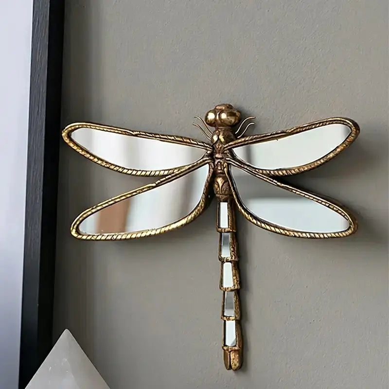 Decoración de pared libélula creativa para sala o cuarto, arte moderno, ligera, elegante y fácil de instalar, aporta estilo y sofisticación a cualquier ambiente