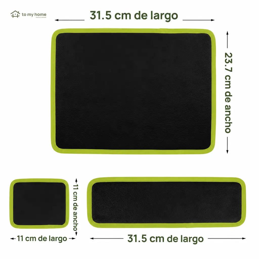 Set de 3 tapetes magnéticos flexibles de PVC antideslizante para organizar herramientas en taller, garaje y reparación auto sin perder piezas metálicas
