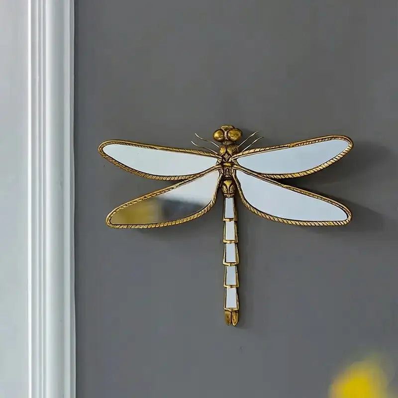 Decoración de pared libélula creativa para sala o cuarto, arte moderno, ligera, elegante y fácil de instalar, aporta estilo y sofisticación a cualquier ambiente