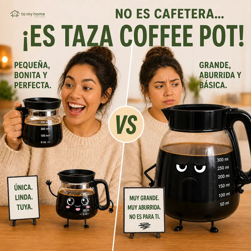 Taza de vidrio 473 ml con tapa para sorber, diseño de cafetera mini, ideal para café, té y regalo creativo