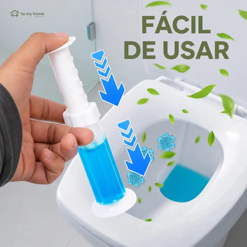 Gel limpiador para WC con 84 flores aromáticas 6 en 1 para baño, lavabo y mingitorio en casa o negocio de uso diario