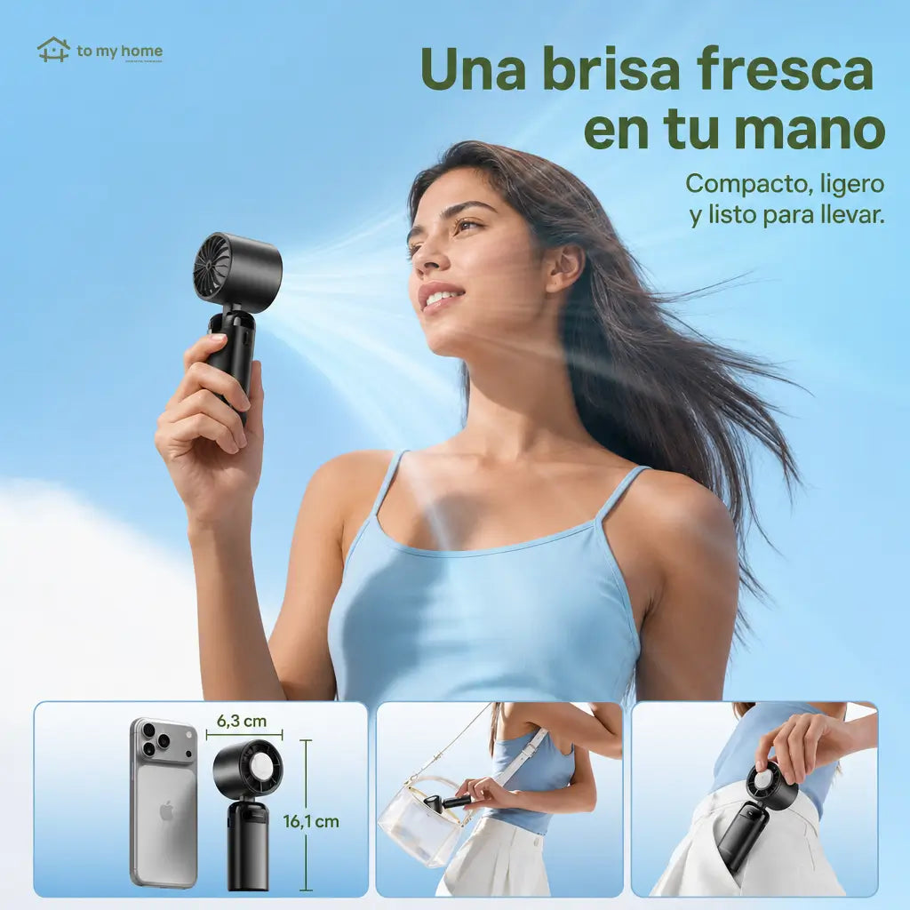 Ventilador portátil turbo 4 en 1 con pantalla LED, batería 3600 mAh y 199 velocidades para viaje, oficina, escritorio y cuello