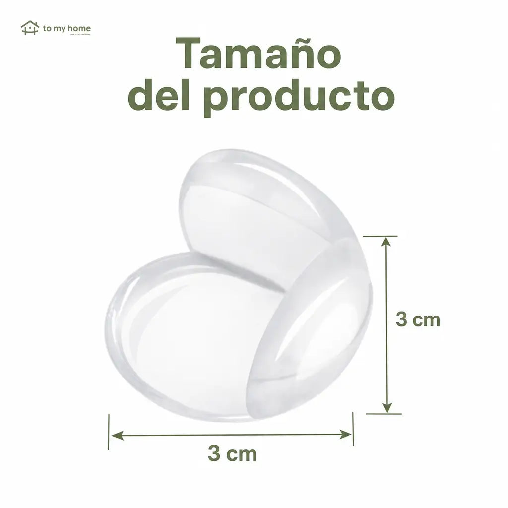 Protectores transparentes para esquinas y bordes de muebles, 16 piezas de PVC grueso con adhesivo fuerte para seguridad de bebés en casa