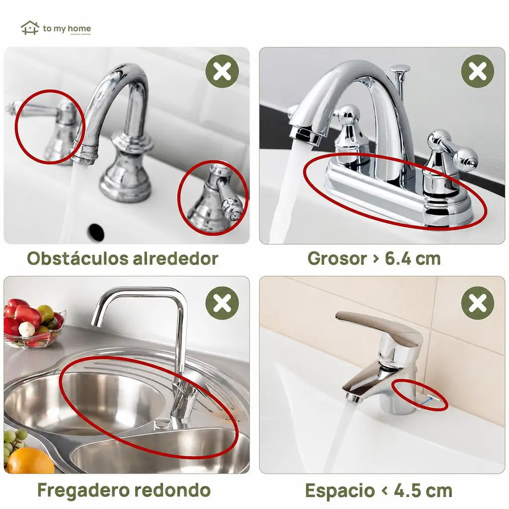 Tapete de silicón para grifo con drenado automático y seguro de botón para mantener seca tu tarja de cocina sin salpicaduras