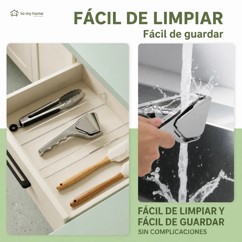 Exprimidor manual de cítricos en acero inoxidable con mango ergonómico para limones, naranjas, cocteles, ensaladas, bebidas y cocina diaria en casa