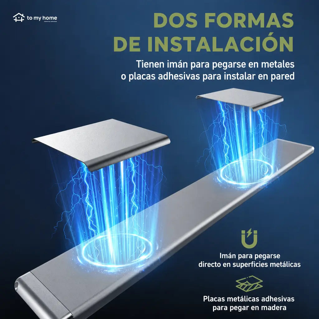 Paquete de 2 lámparas LED bajo gabinete con sensor de movimiento, carga USB-C y brillo regulable para cocina, clóset y escaleras