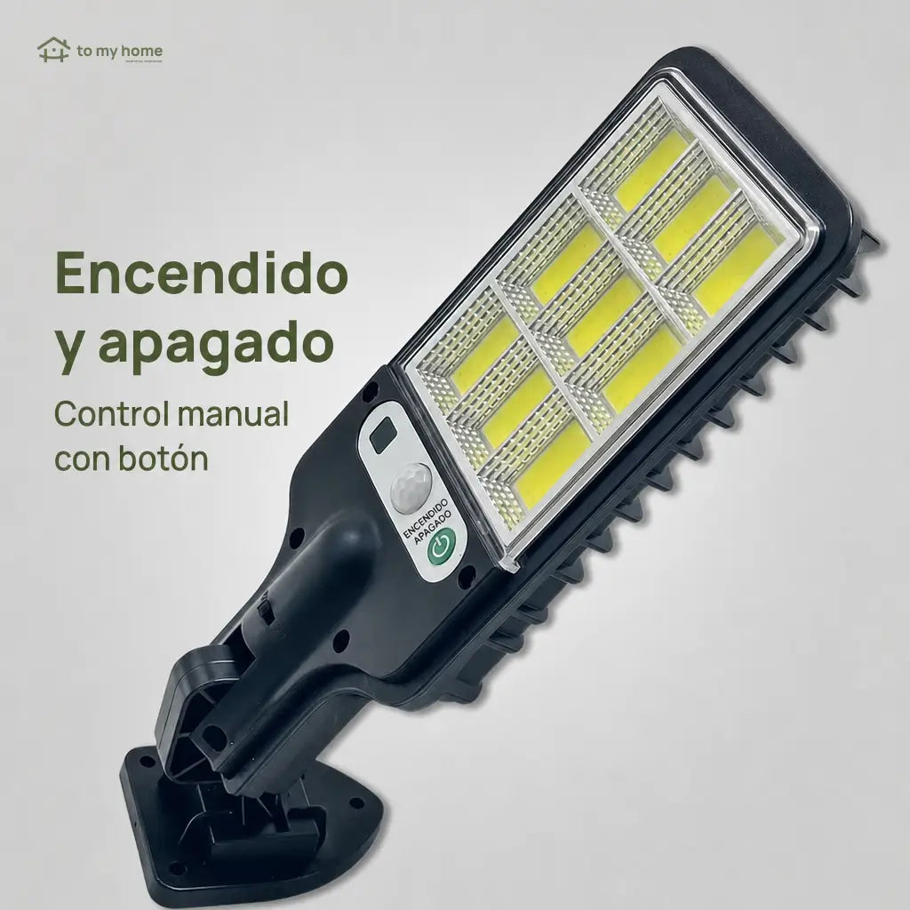 Reflectores solares LED exteriores paquete de 4 impermeables IP65 con sensor de movimiento y rotación 360° para garage, jardín y fachada