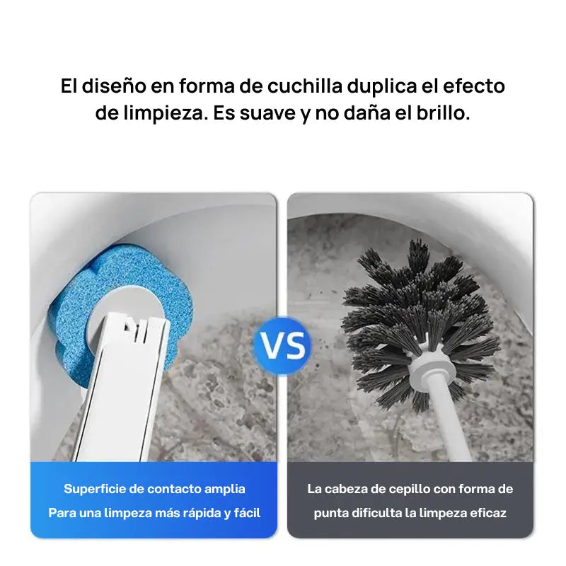 Kit de limpieza para baño con 24 cepillos desechables y soporte, adecuado para inodoro, lavabo, tina y desagües con higiene práctica