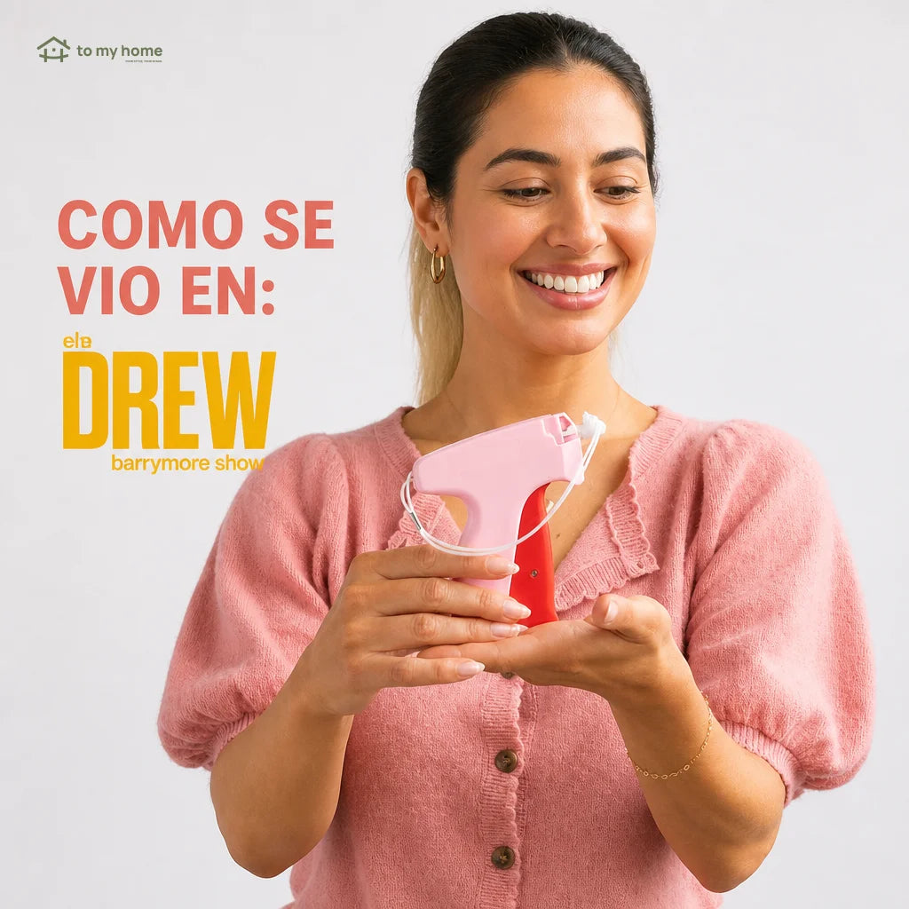 Herramienta de costura portátil sin batería con micro puntadas para reparar dobladillos, escotes y costuras en casa