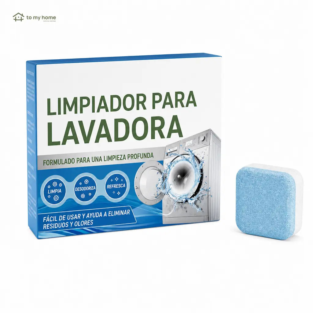 Tabletas limpiadoras para lavadora 12 piezas, limpieza profunda y desodorización de tambor y sello en carga frontal o superior HE doméstica