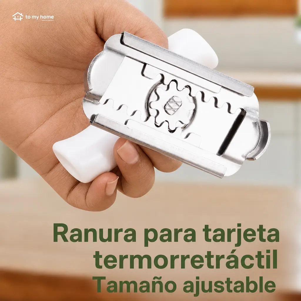 Abridor manual de frascos y tapas ajustable con agarre antideslizante para cocina, adultos mayores y manos débiles, paquete de 2 piezas