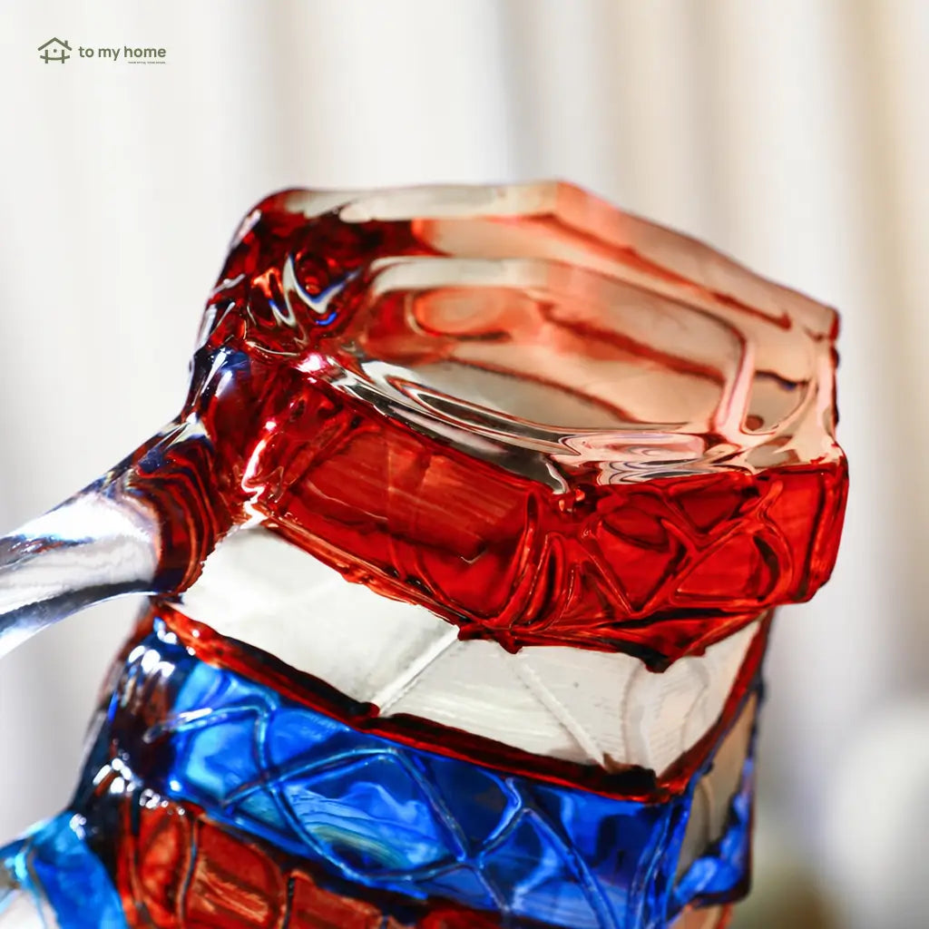 Mug de cerámica tipo libros apilados con pintura 3D multicolor, resistente al calor para amantes de la lectura y coleccionistas creativos