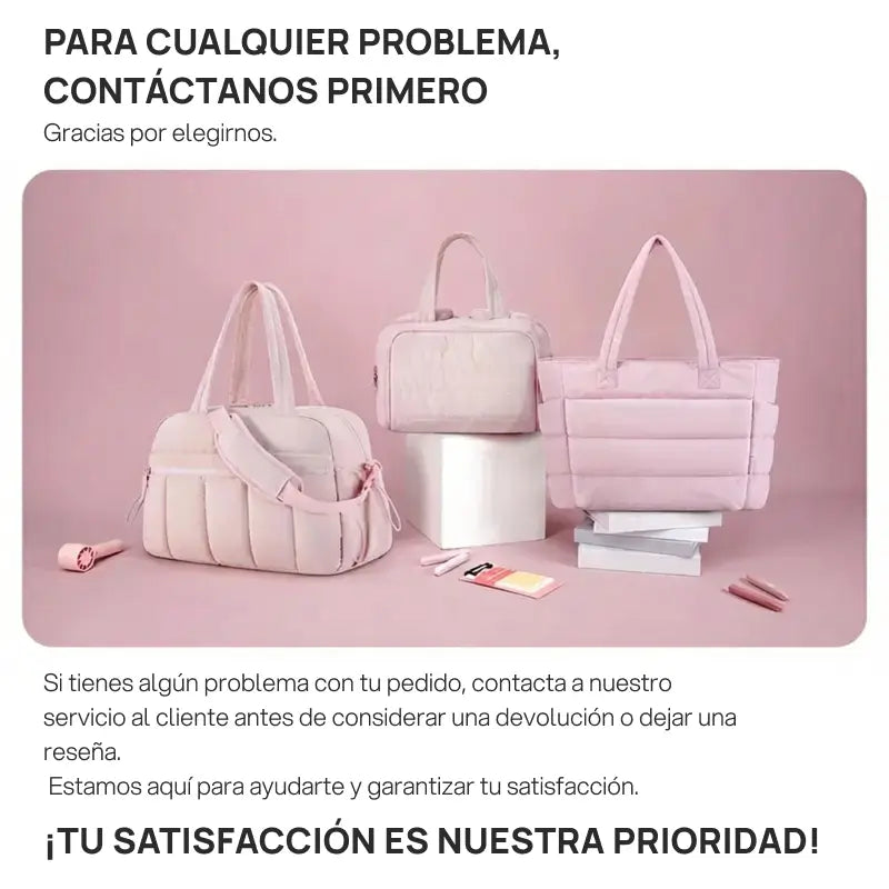 Neceser femenino Puffy 4 en 1 multifuncional, gran capacidad, compartimentos separados para maquillaje, higiene y viaje, diseño ligero, espacioso y práctico para organización personal