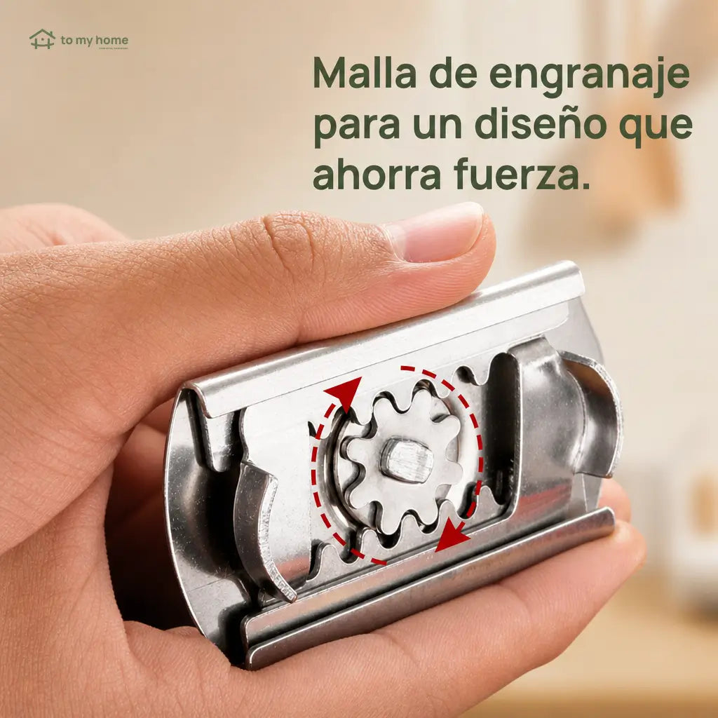 Abridor manual de frascos y tapas ajustable con agarre antideslizante para cocina, adultos mayores y manos débiles, paquete de 2 piezas